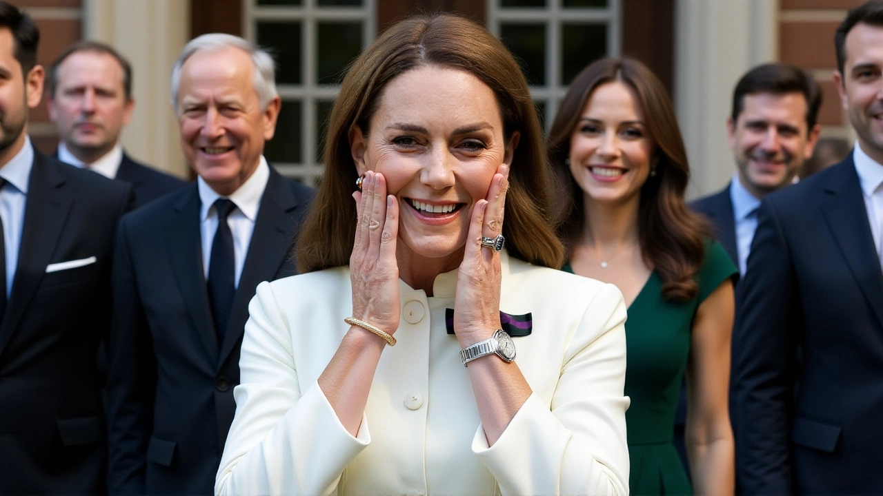 Princess Kate swaps tiaras for a red cowboy hat while rallying England’s Red Roses