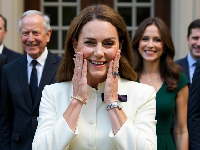 Princess Kate swaps tiaras for a red cowboy hat while rallying England’s Red Roses